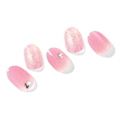 N Quilting Pink Jel Tırnak 30 Adet, 2 Kullanım