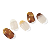 N Amber French Jel Tırnak 30 Adet, 2 Kullanım