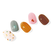 N Butterscotch Jel Tırnak 30 Adet, 2 Kullanım