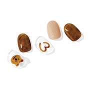 N Caramel Bear Jel Tırnak 30 Adet, 2 Kullanım