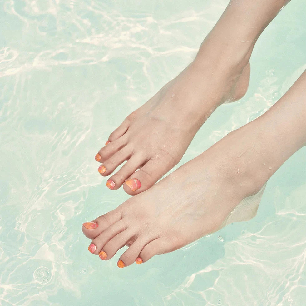 P Orange Beach Jel Tırnak 32 Adet, 2 Kullanım