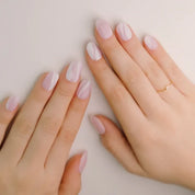 N White Swirl Jel Tırnak 30 Adet, 2 Kullanım