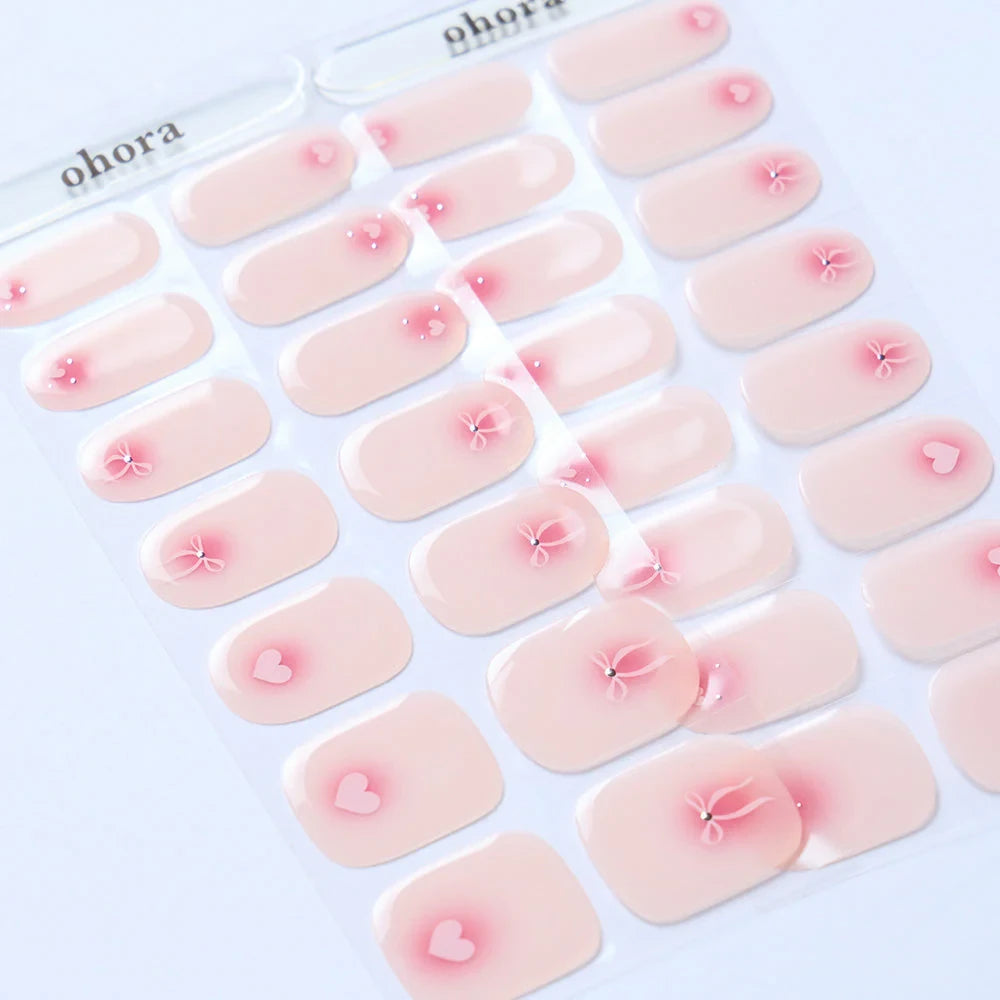 N Sweet Blush Jel Tırnak 30 Adet, 2 Kullanım