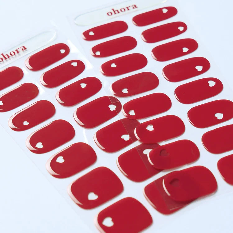 N I Heart You Jel Tırnak 30 Adet, 2 Kullanım