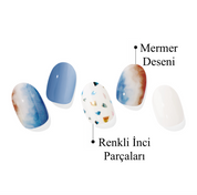 N Beachside Jel Tırnak 30 Adet, 2 Kullanım