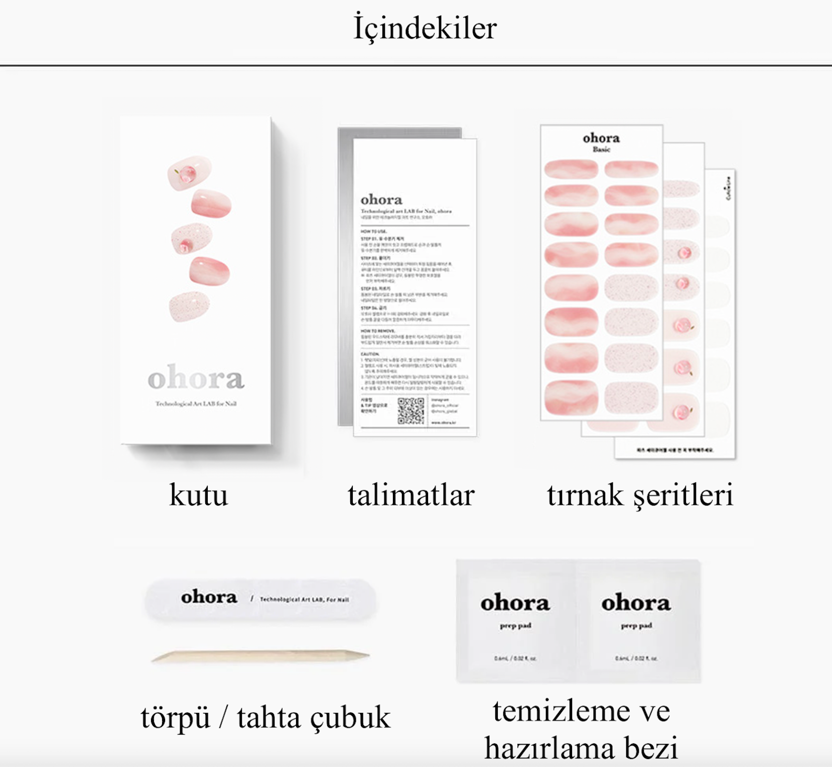 N Jelly Peach Jel Tırnak 30 Adet, 2 Kullanım