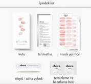 N Jelly Peach Jel Tırnak 30 Adet, 2 Kullanım