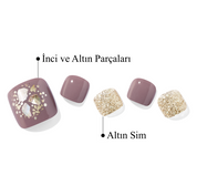 P Shine Blossom Jel Tırnak 32 Adet, 2 Kullanım