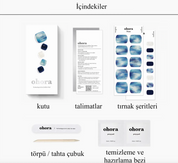 P Starry Sea Jel Tırnak 32 Adet, 2 Kullanım