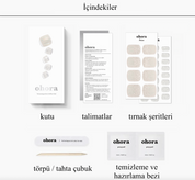 P Silver Wave Jel Tırnak 30 Adet, 2 Kullanım