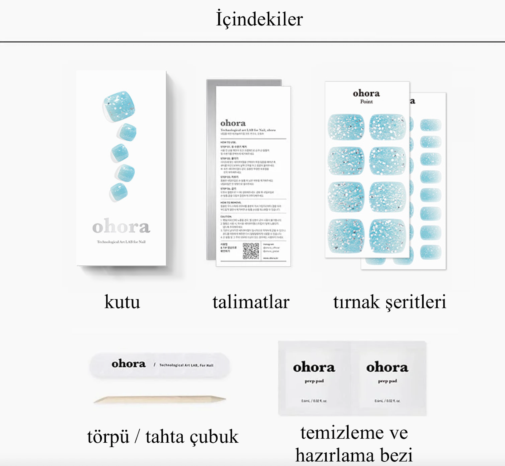 P Mer-2 Jel Tırnak 30 Adet, 2 Kullanım