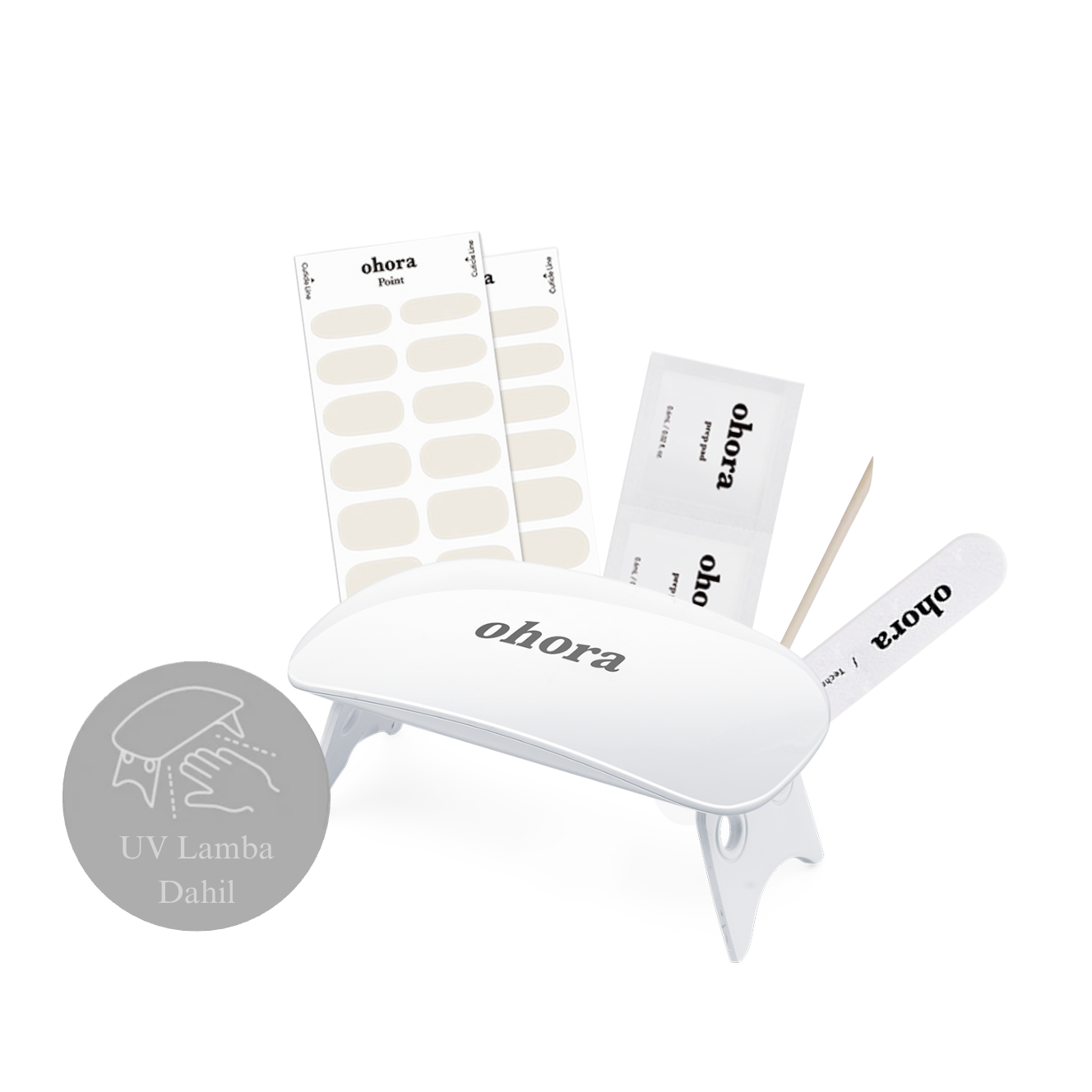 Başlangıç Seti N Cream Cotton 30 Adet 2 Kullanım + Uv Lambası