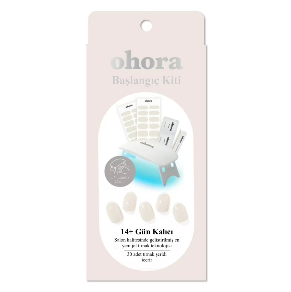 Başlangıç Seti N Cream Cotton 30 Adet 2 Kullanım + Uv Lambası