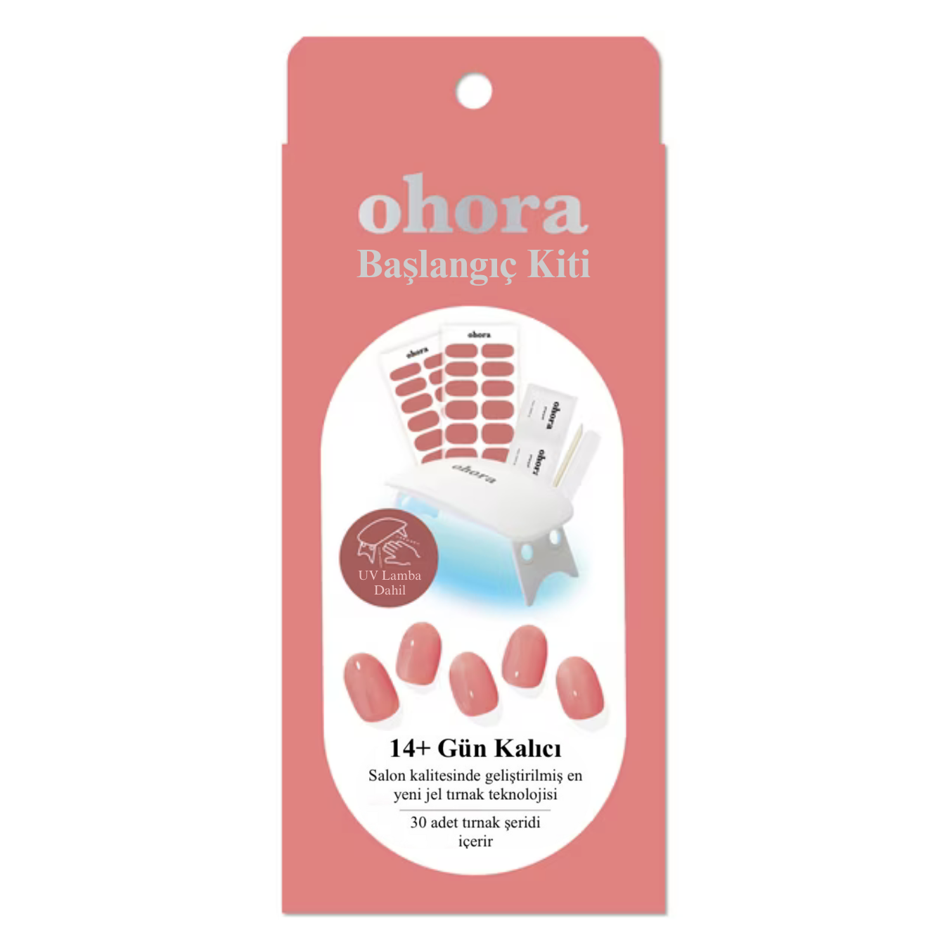 Başlangıç Seti N Juliet 30 Adet 2 Kullanım + Uv Lambası