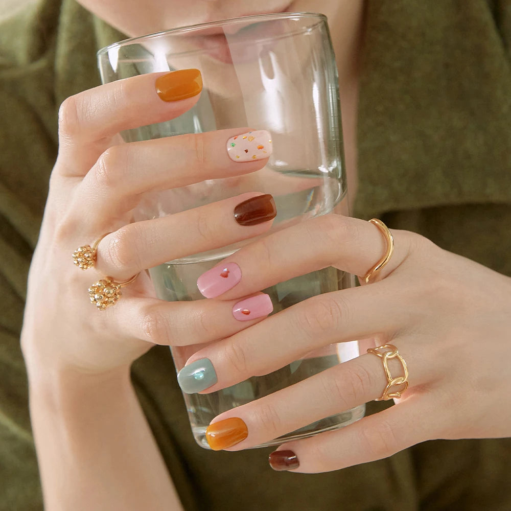 N Butterscotch Jel Tırnak 30 Adet, 2 Kullanım