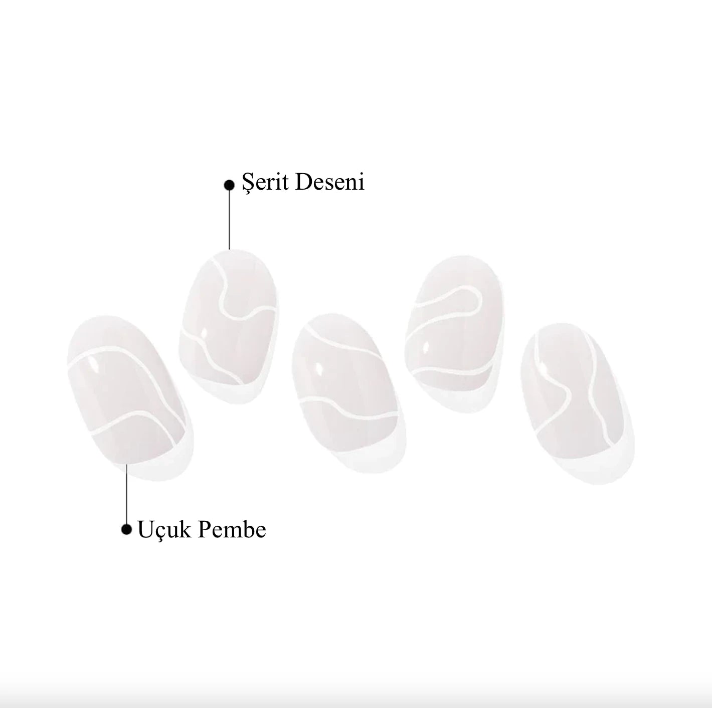 N Pintuck Jel Tırnak 30 Adet, 2 Kullanım