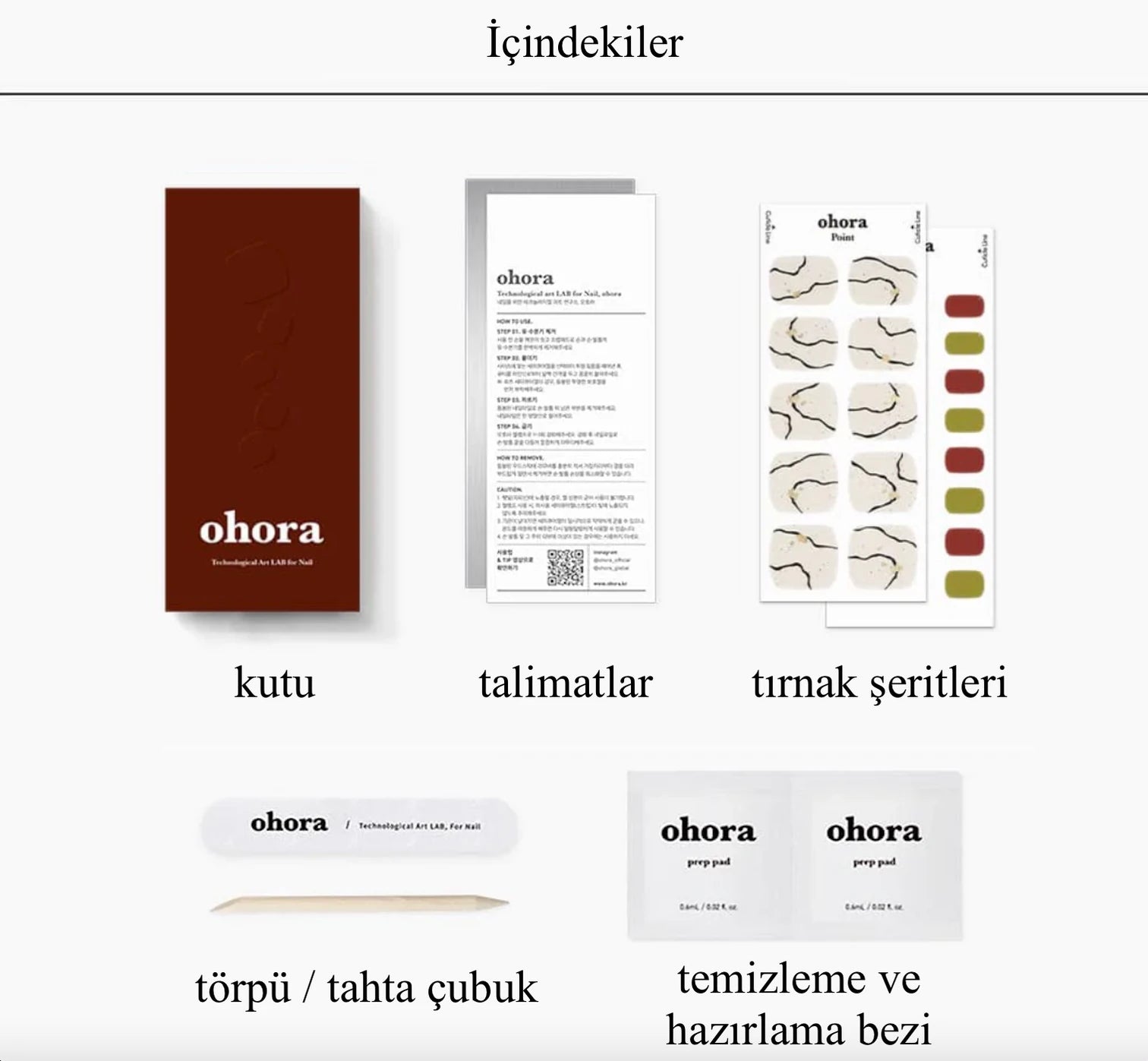 P Sonata Jel Tırnak 32 Adet, 2 Kullanım