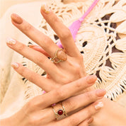 N Almond Blossom Jel Tırnak 30 Adet 2 Kullanım