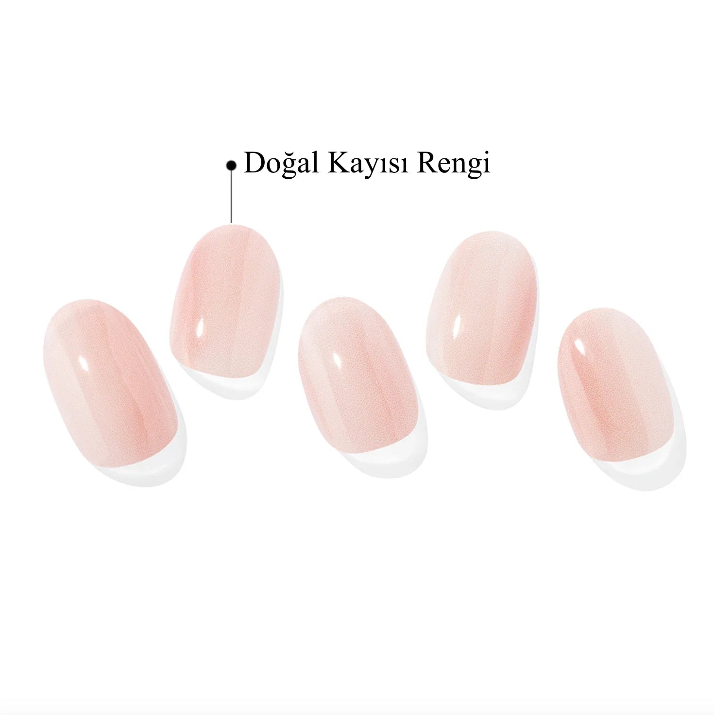 N Apricot Jel Tırnak 30 Adet 2 Kullanım