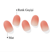 N Apricot Sorbet Jel Tırnak 30 Adet 2 Kullanım