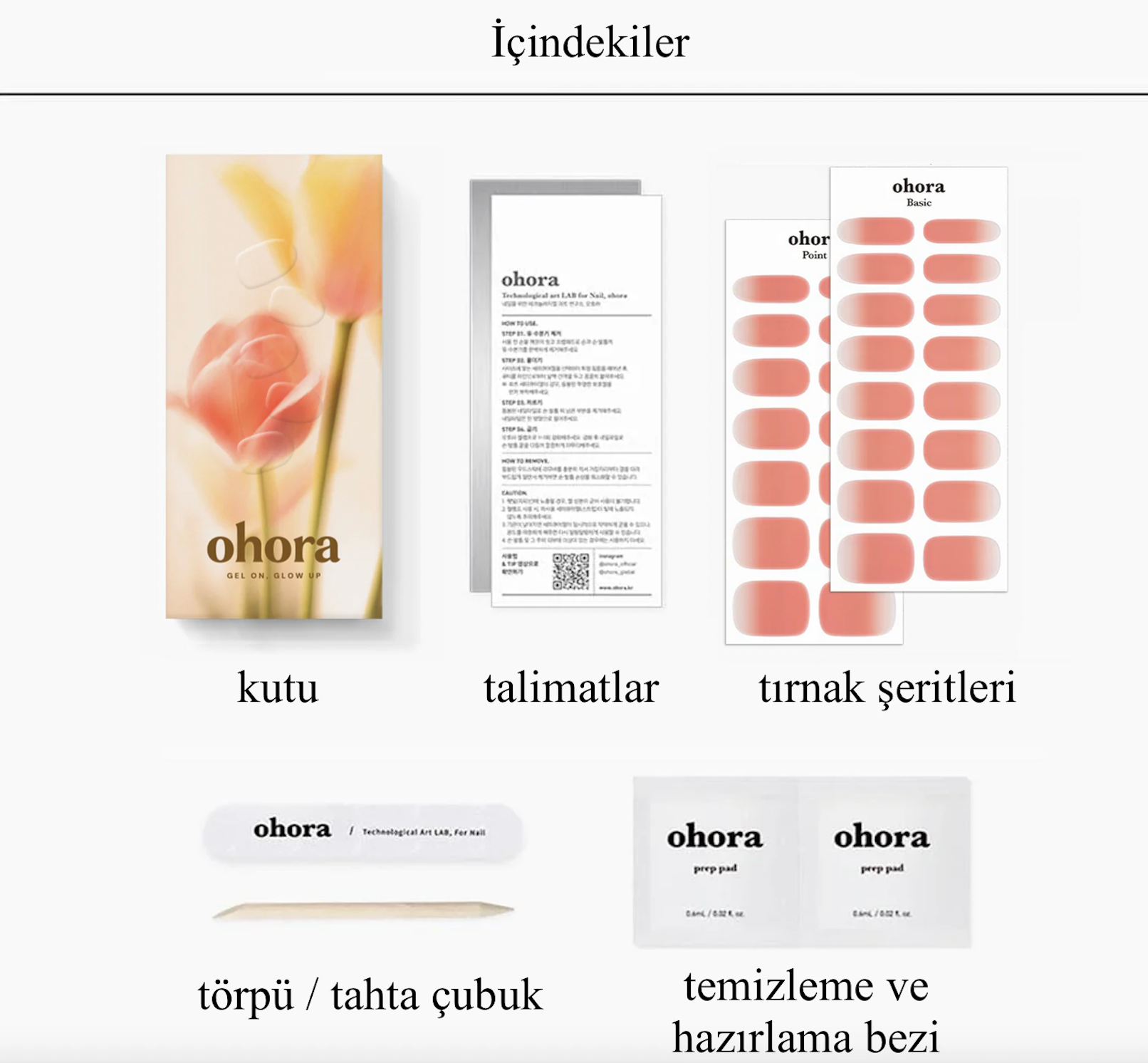 N Apricot Sorbet Jel Tırnak 30 Adet 2 Kullanım