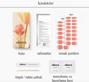 N Apricot Sorbet Jel Tırnak 30 Adet 2 Kullanım