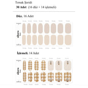 N Attitude Jel Tırnak 30 Adet 2 Kullanım