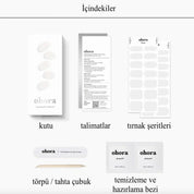 N Bare Crystal Jel Tırnak 30 Adet 2 Kullanım