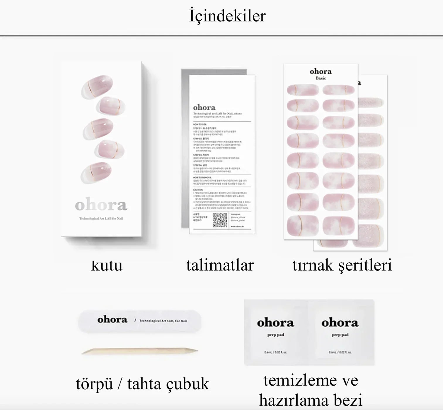 N Blooming Mauve Jel Tırnak 30 Adet 2 Kullanım