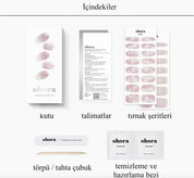 N Blooming Mauve Jel Tırnak 30 Adet 2 Kullanım