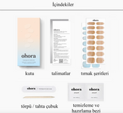 N Bluest Ocean Jel Tırnak 30 Adet 2 Kullanım