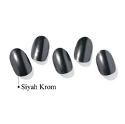 N Boba Chrome Jel Tırnak 30 Adet 2 Kullanım