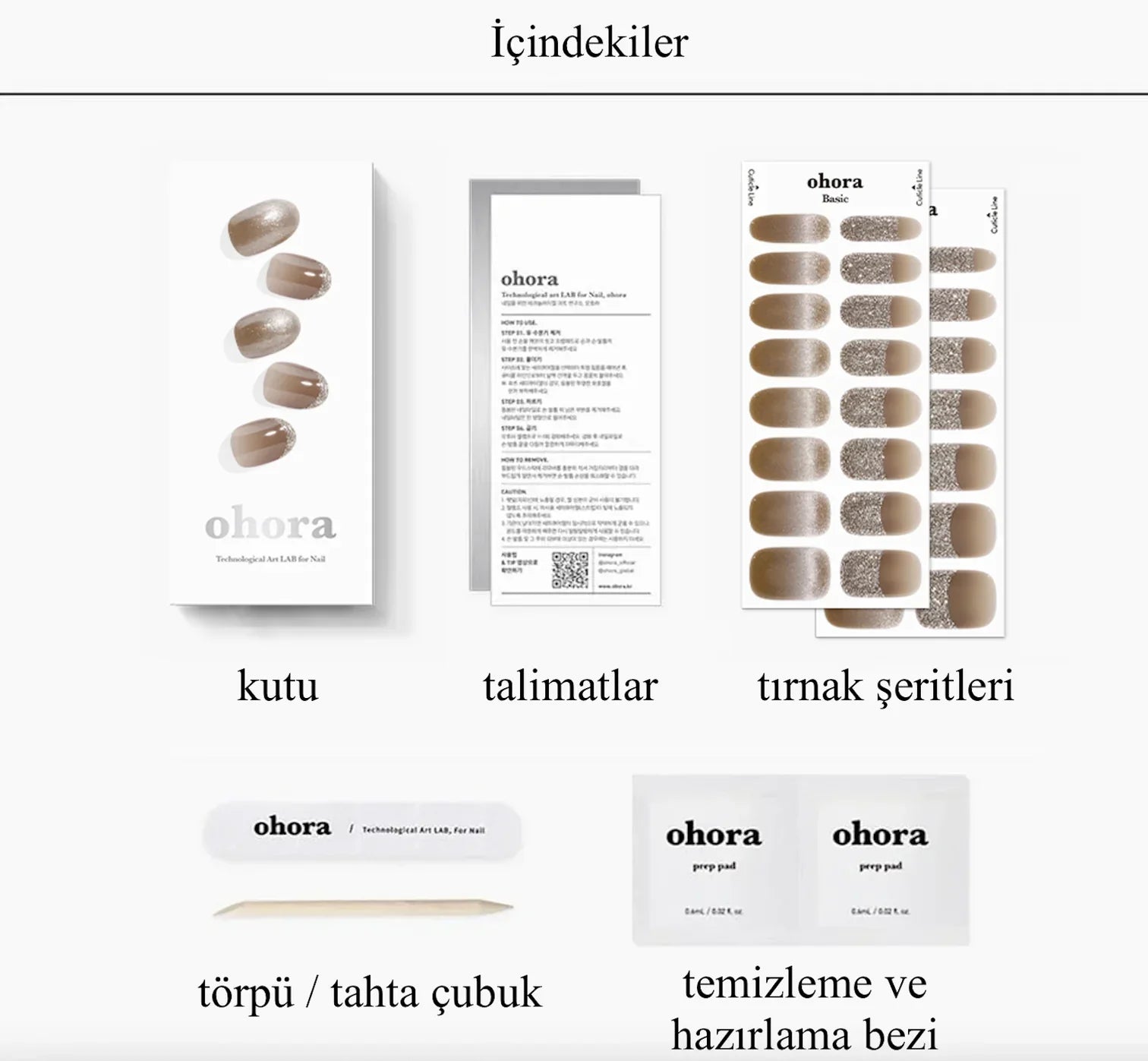 N Briller Jel Tırnak 30 Adet 2 Kullanım