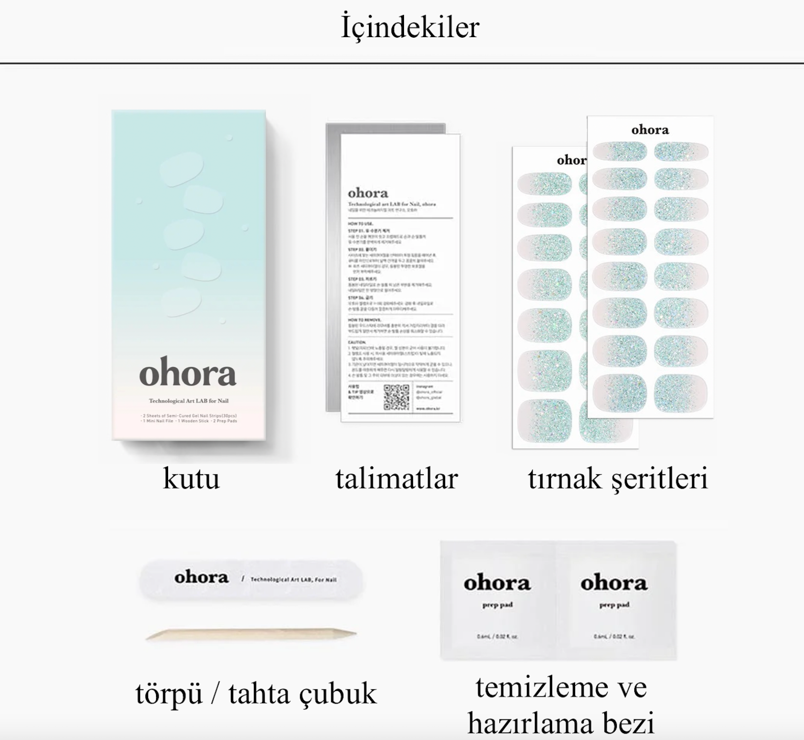 N Bubble Bomb Jel Tırnak 30 Adet 2 Kullanım