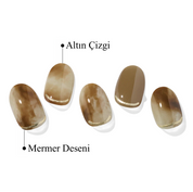 N Cafe Creme Jel Tırnak 30 Adet 2 Kullanım