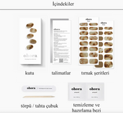 N Cafe Creme Jel Tırnak 30 Adet 2 Kullanım