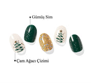 N Christmas Magic Jel Tırnak 30 Adet 2 Kullanım