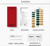 N Christmas Magic Jel Tırnak 30 Adet 2 Kullanım