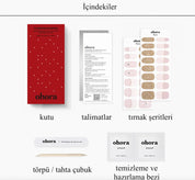 N Christmas Surprise Jel Tırnak 30 Adet 2 Kullanım