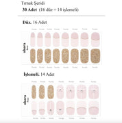 N Christmas Surprise Jel Tırnak 30 Adet 2 Kullanım