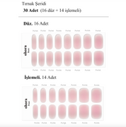 N Clean Girl Jel Tırnak 30 Adet 2 Kullanım