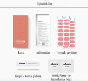 N Cream Glow Jel Tırnak 30 Adet 2 Kullanım