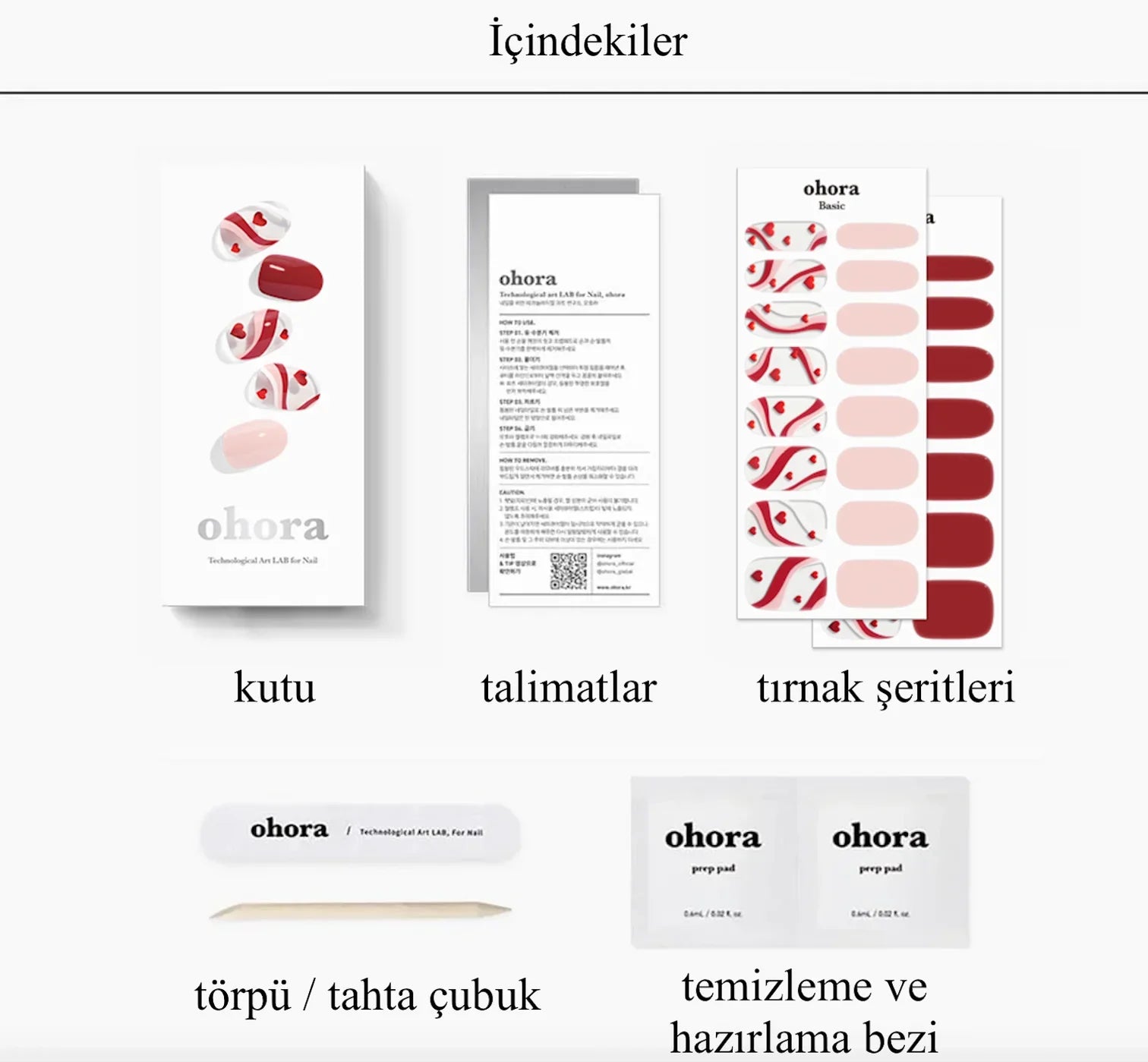 N Cupid’s Trace Jel Tırnak 30 Adet 2 Kullanım