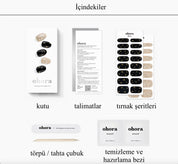 N Dazzling Night Jel Tırnak 30 Adet 2 Kullanım