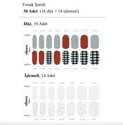 N Deco Jel Tırnak 30 Adet 2 Kullanım