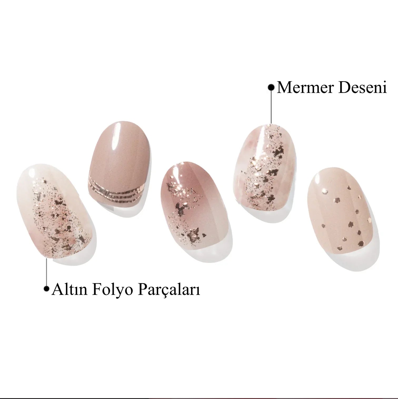 N Dreaming Glow Jel Tırnak 30 Adet 2 Kullanım