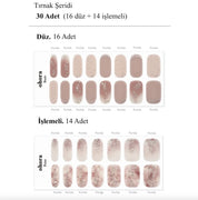 N Dreaming Glow Jel Tırnak 30 Adet 2 Kullanım