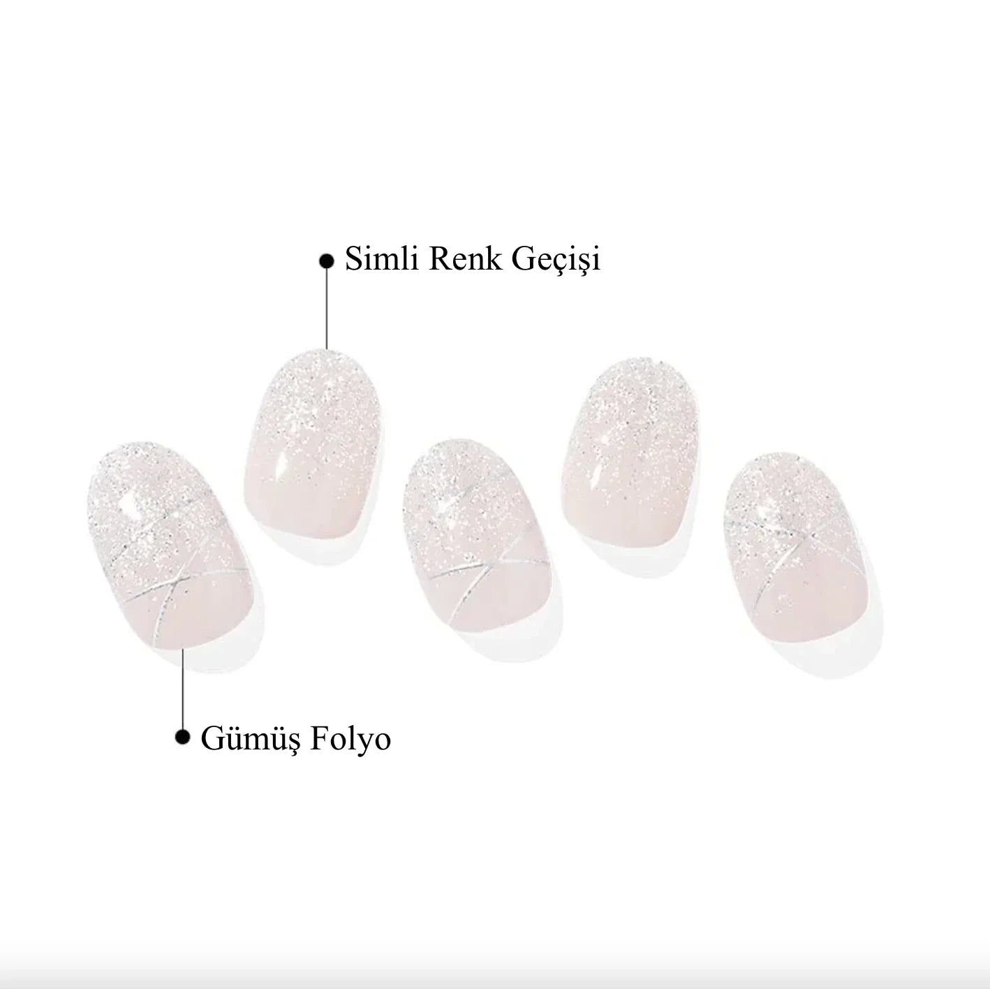 N Dress Up Jel Tırnak 30 Adet 2 Kullanım