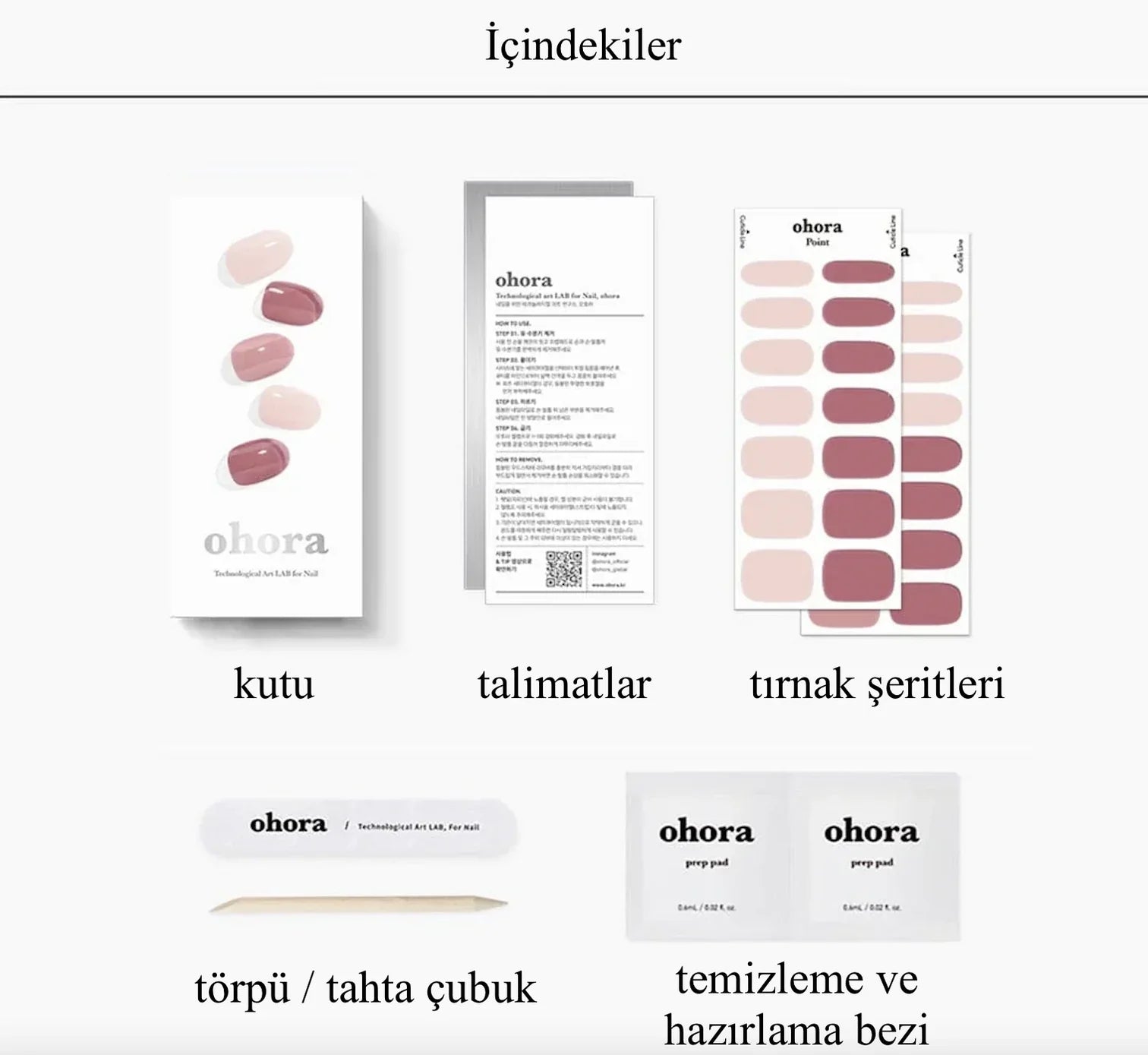 N Elle Jel Tırnak 30 Adet 2 Kullanım