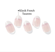 N Essential French Jel Tırnak 30 Adet 2 Kullanım